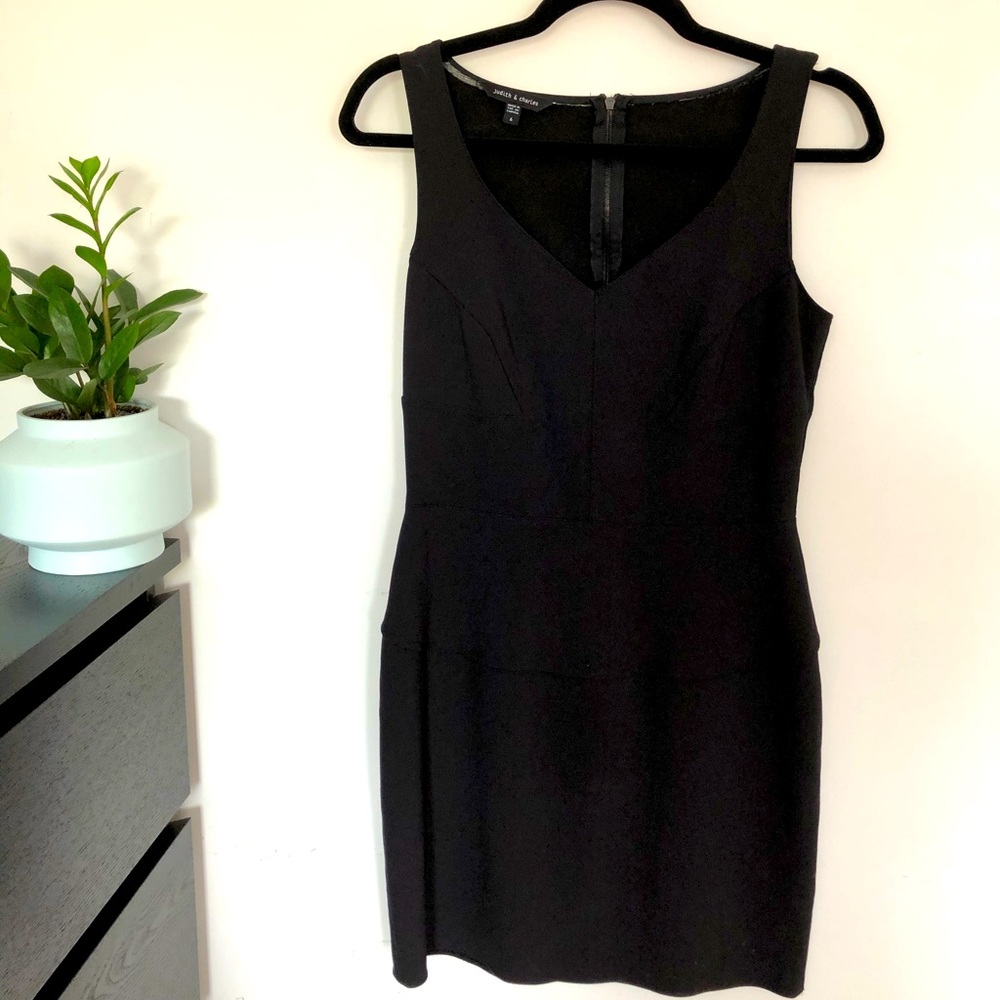 Judith & Charles Little Black Dress Size 6